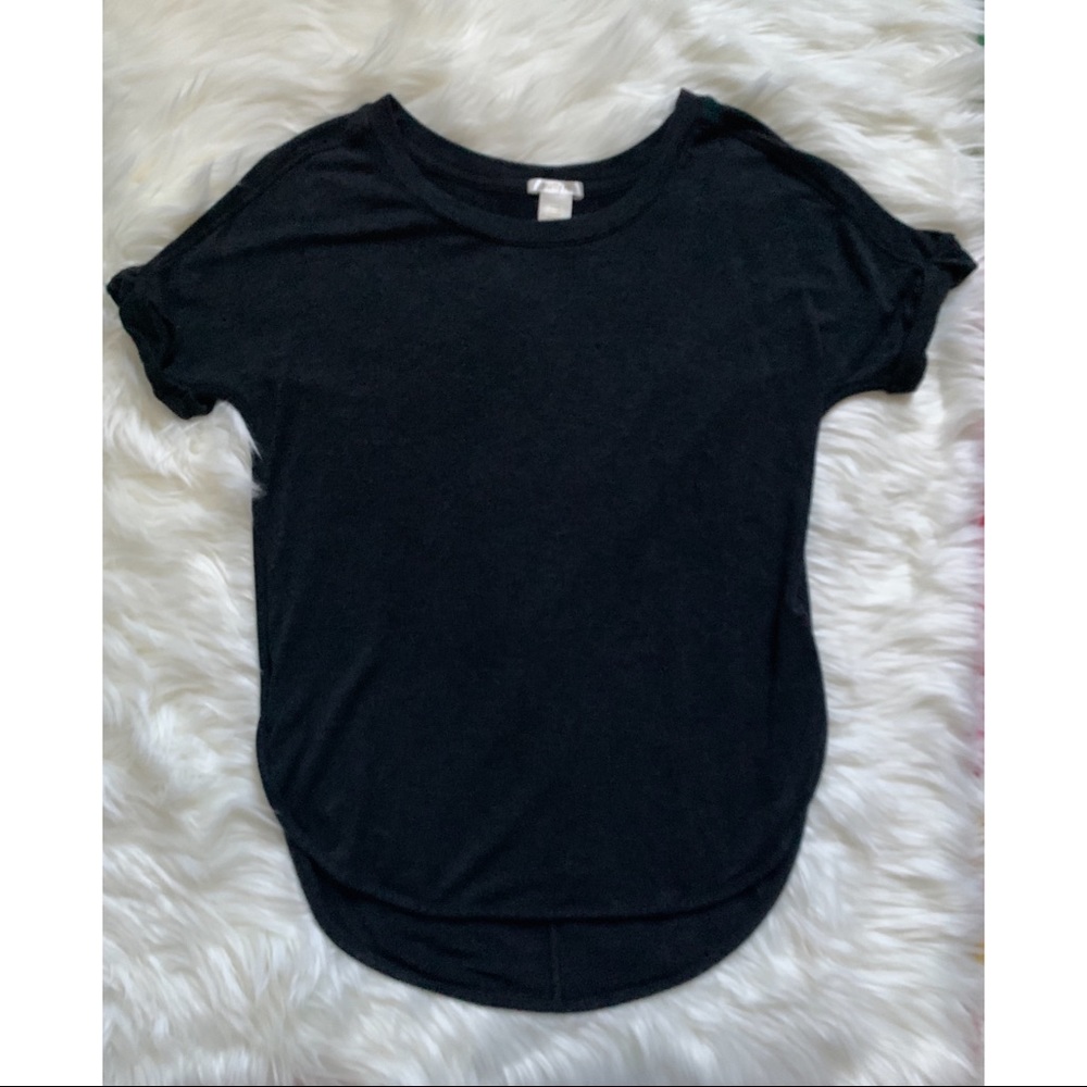 Matty M Black Long T-Shirt